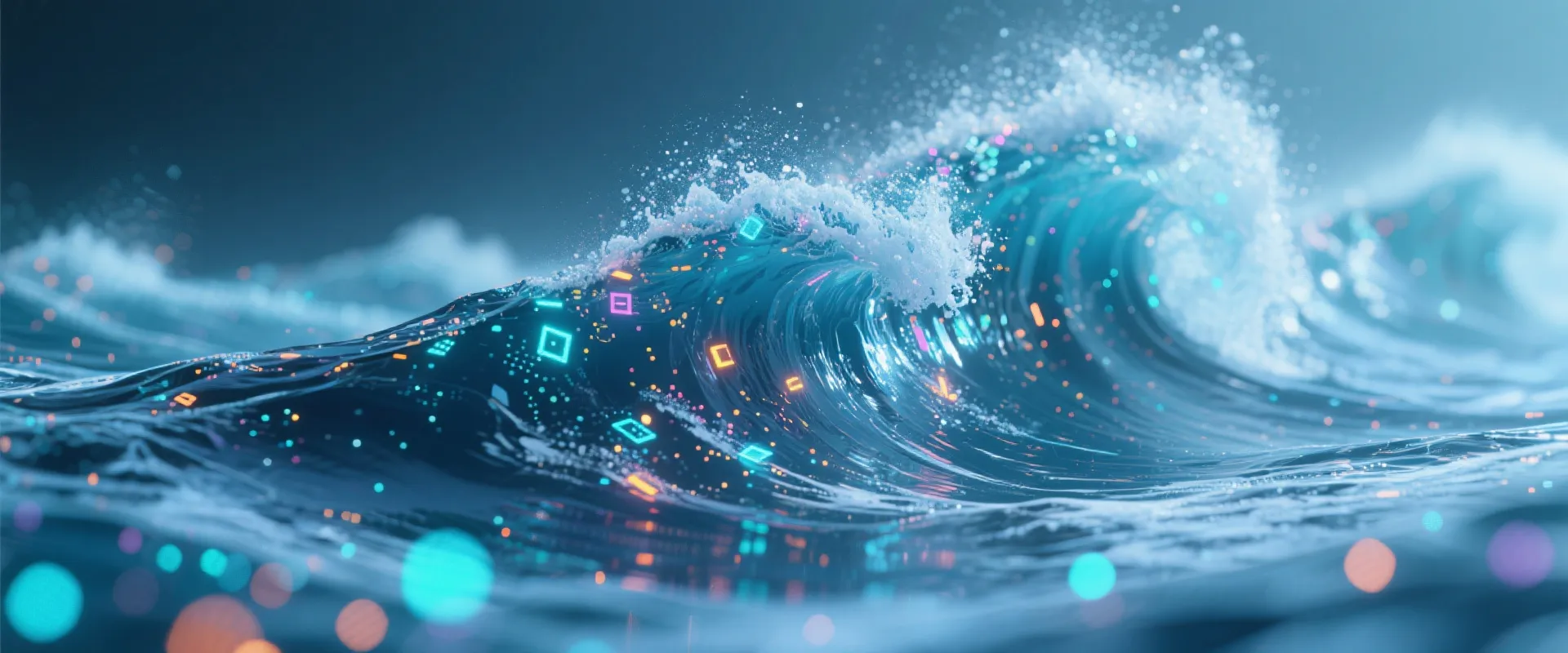 科技海洋背景